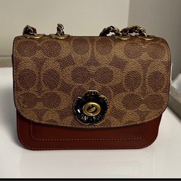 Coach Bags Coach Madison Signature Coated Canvas Mini Shoulder Bag